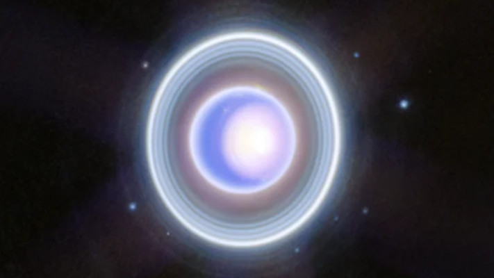 כוכב הלכת אורנוס, כובע הקוטב הצפוני העונתי