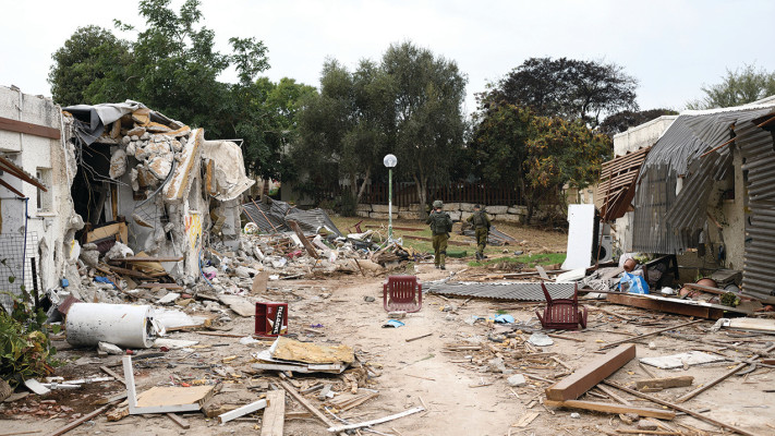 האירוע שיפתח את הוויקיפדיה של נתניהו. קיבוץ כפר עזה לאחר הטבח