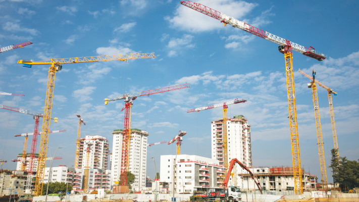 גידול של 10.9%. אתר בנייה באר יעקב