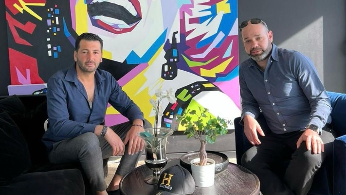 מושיקו מוסקוביץ ועידו חג'ג' (צילום: שירן פרץ)