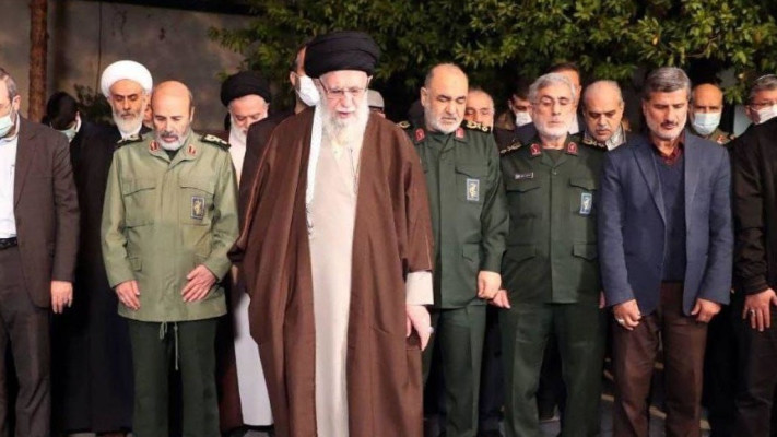 ארונו של הבכיר האיראני שחוסל בסוריה