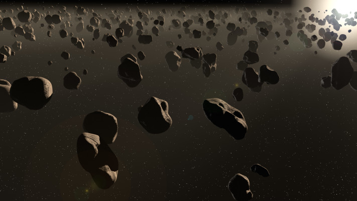 חמישה אסטרואידים יחלפו בסמוך לכדור הארץ בימים הבאים (צילום: אינג'אימג')