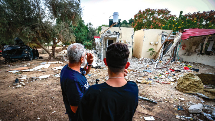 בתים הרוסים בקיבוץ רעים