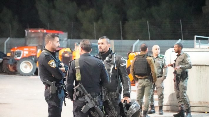 לוחמי מג''ב ושוטרים