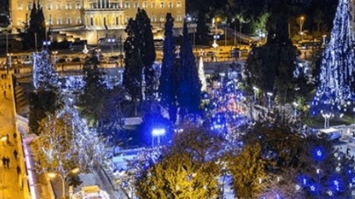 חג מולד באתונה (צילום: מלונות בראון)