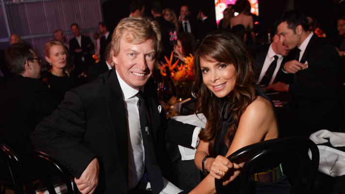 פאולה עבדול, נייג'ל לית'גו (צילום: Jason Kempin/Getty images)