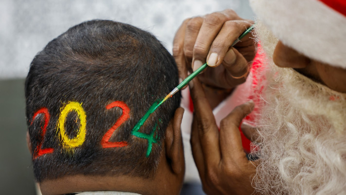הכנות ל-2024 בהודו (צילום: REUTERS/Amit Dave)