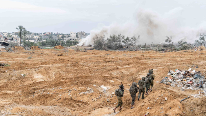 פעילות צה''ל ברצועת עזה (צילום: דובר צה''ל)