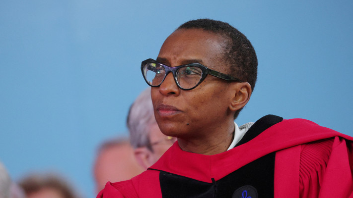 נשיאת הרווארד לשעבר, קלודין גיי