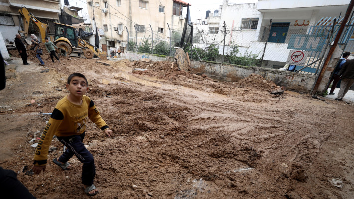 מחנה הפליטים הפלסטיני נור שמס בטול כרם, יהודה ושומרון (צילום: פלאש 90)