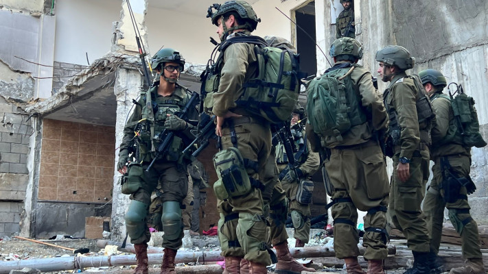פעילות הכוחות והשמדת המטענים שאותרו (צילום: דובר צה''ל)