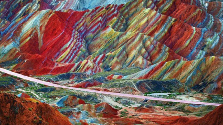 Zhangye Danxia Landform, סין