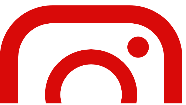 איקון אינסטגרם אדום