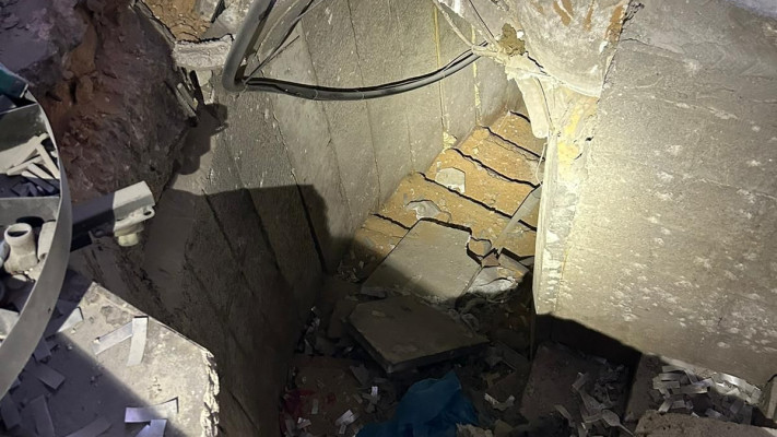 תשתית טרור ורכיבי ייצור ופיתוח טילים מדויקיים בדרג' תופאח (צילום: דובר צה''ל)