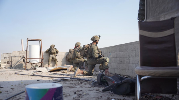 לוחמי צה''ל בח'אן יונס