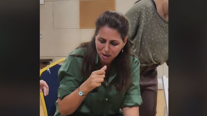 עינת שרוף (צילום: צילום מסך טיקטוק)