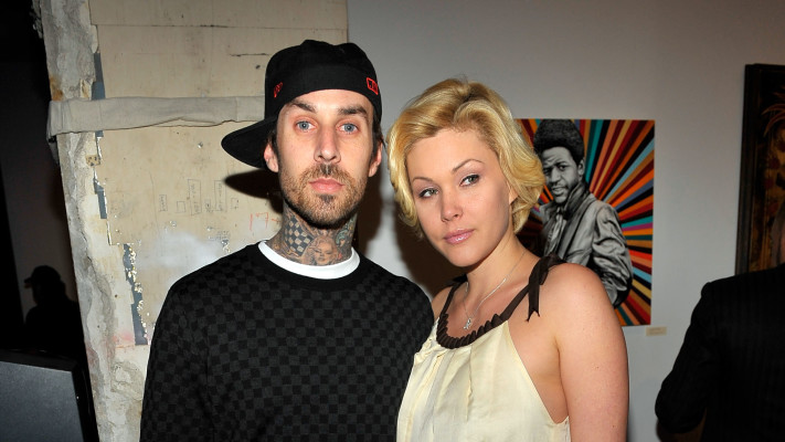 טראוויס בארקר, שאנה מואקלר (צילום: Charley Gallay  gettyimages)