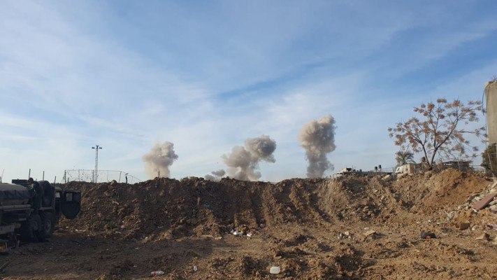 פיצוץ חומרי הנפץ באסון הרצועה (צילום: רשתות חברתיות, שימוש לפי סעיף 27 א')