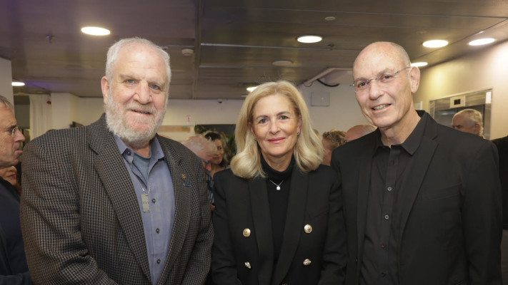 גבי רוטר, אתי רוטר, שיזף רפאלי (צילום: רפי דלויה)