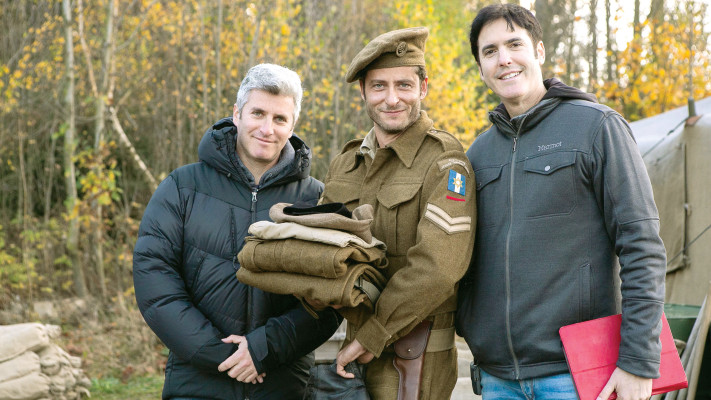 יואב ודורון פז עם מיכאל אלוני