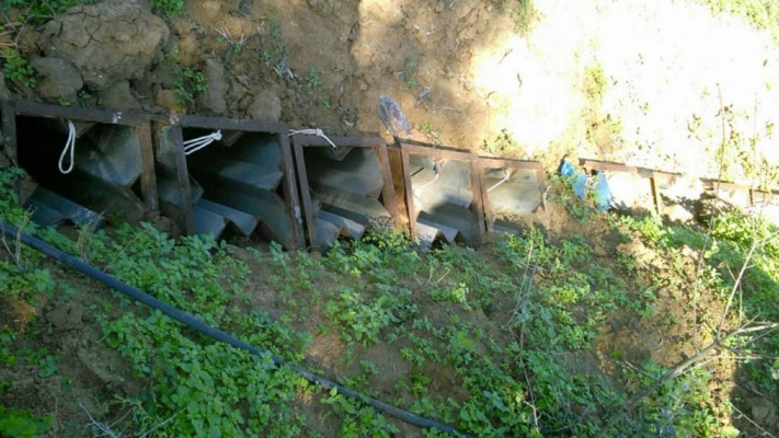 משגר רקטות שנחשף