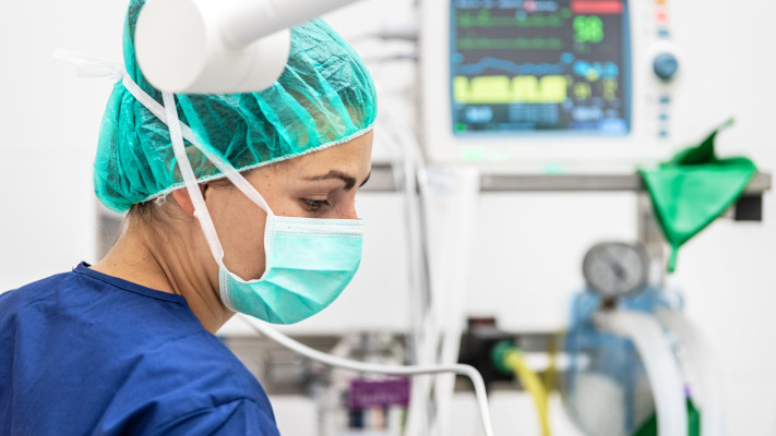 הרדמה והנשמה. החולה מנוטר ללא הרף