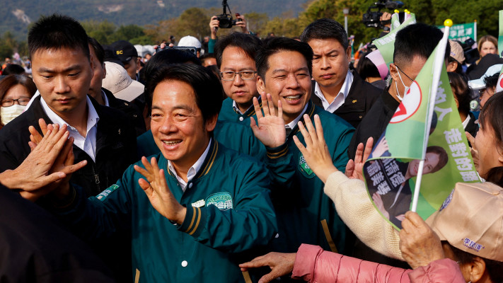 נשיא טייוואן לאי צ'ינג-טה