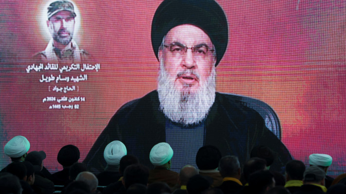התבקש לשתק את חיל האוויר. חסן נסראללה (צילום: REUTERS/Aziz Taher)