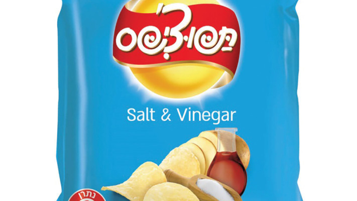 תפוצ'יפס בטעם מלח וחומץ