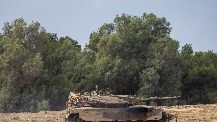 כוחות צה''ל סמוך לגבול הרצועה