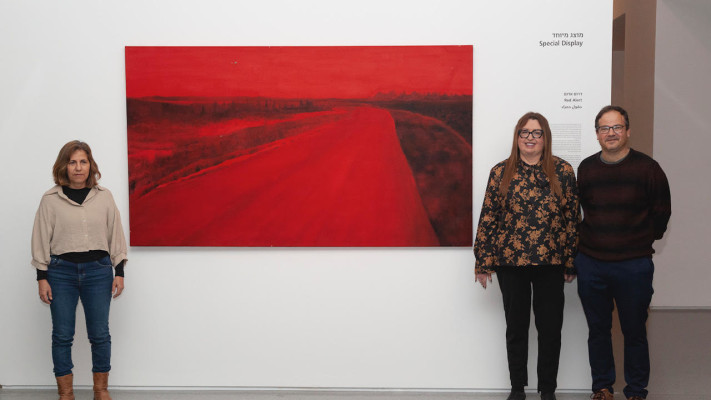 אמיתי מנדלסון, אוה מדז'יבוז'-לוי, זיוה ילין (צילום: בכורי פריש)