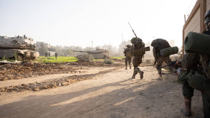 אוגדה 36 בפעילות ברצועה