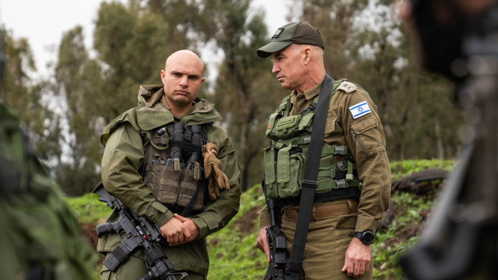 מפקד פיקוד צפון בתרגיל צבאי