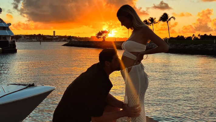 מישל גרציג וטיבו קורטואה (צילום: אינסטגרם)