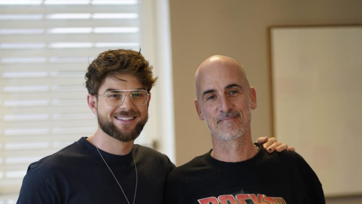 אורן בר- גיל, נת'ינאל בוזוליץ' (צילום: אורי בן חיים)