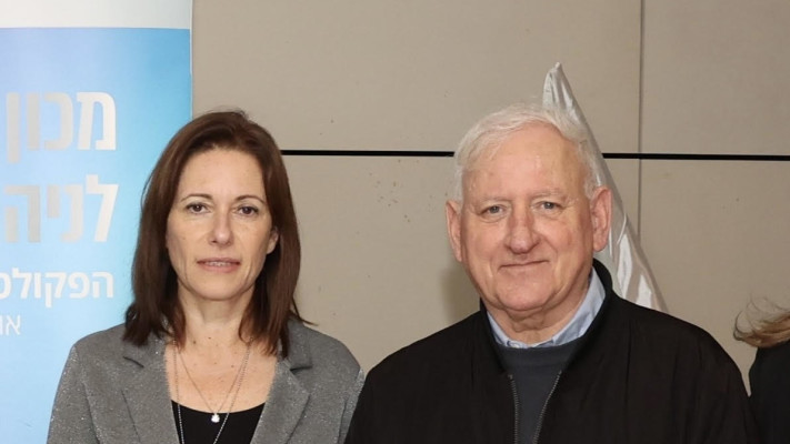 יאיר סרוסי ויודפת הראל (צילום: חן גלילי)