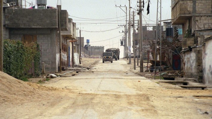 שנת 1991 מחנה פליטים אל בורייג' עזה (צילום: צביקה ישראלי, לע''מ)