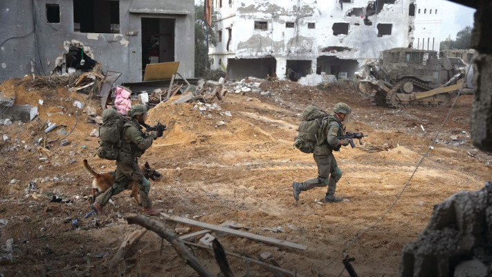 לוחמי צה''ל בעזה