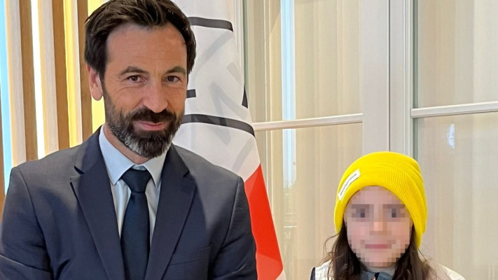 נציגה מטעם ישראל נפגשה עם פאבריציו קארבוני