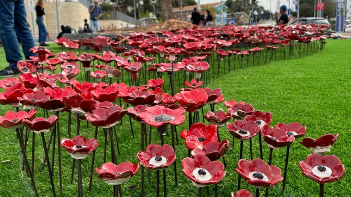 כלניות לפני הגשם - יד צחק בן צבי