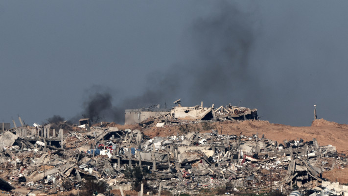 הרס בעזה (צילום: AFP via Getty Images)