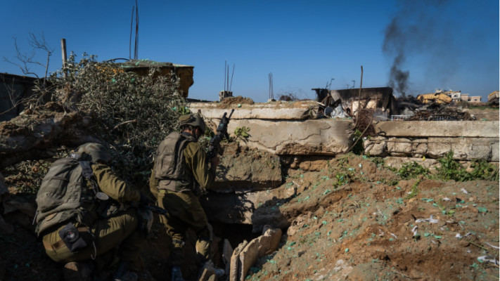 כוחות צה''ל בצפון הרצועה  (צילום: דובר צה''ל)