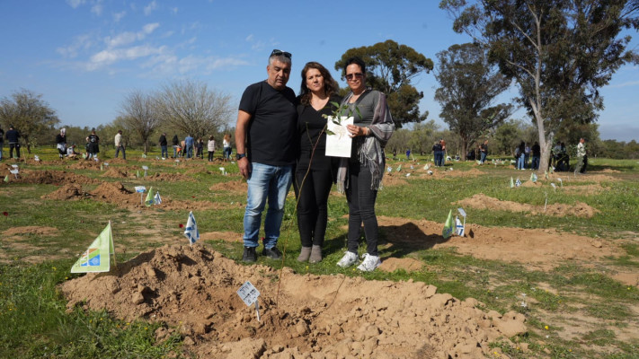 הנטיעות במתחם פסטיבל נובה ברעים