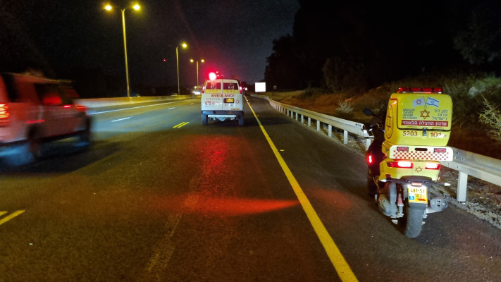 ניידת מד''א (צילום: תיעוד מבצעי מד''א)