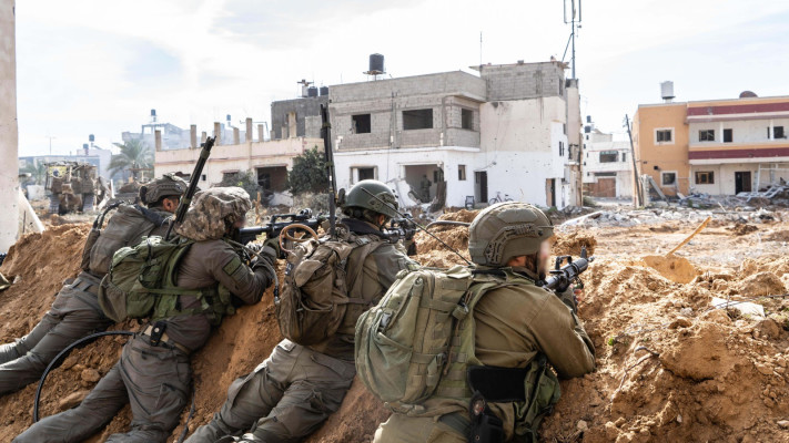 לוחמי צה''ל בח'אן יונס