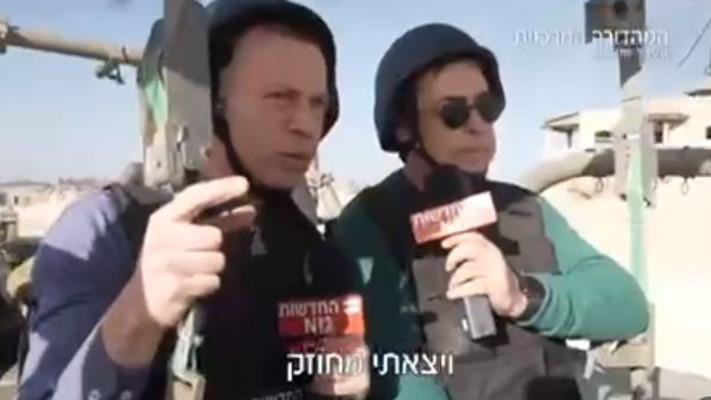 בן כספית, עמית סגל (צילום: צילום מסך קשת 12)