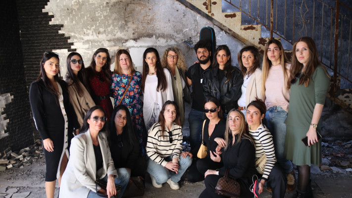 משלחת המשפיעניות לדרום  (צילום: אור גפן)