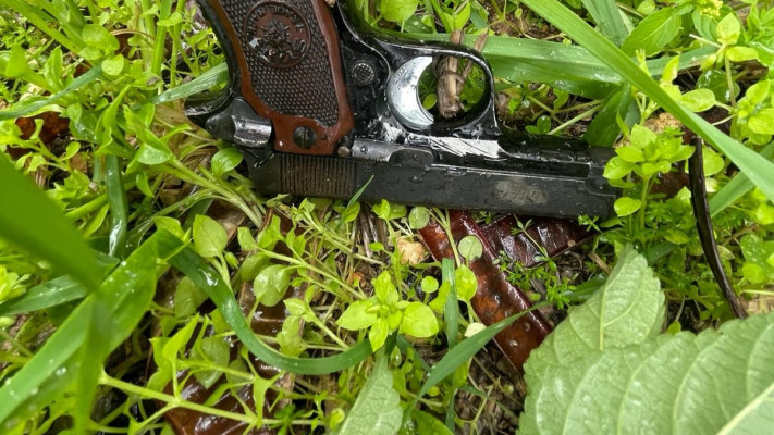 האמל''ח שנתפס אצל החשודים