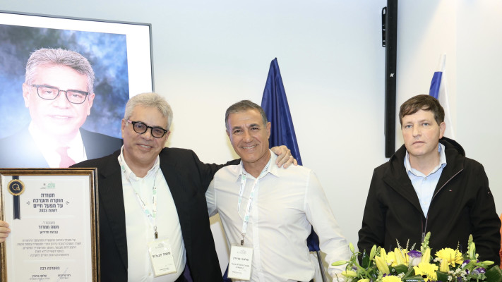 רמי גרינברג, שלמה בנימין, משה ממרוד (צילום: צביקה קייפי)