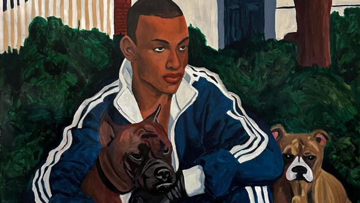 מוני אבוטבול, בטחון מזוייף, 2023, אקריליק על בד, 150x150 ס״מ (Large)